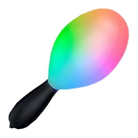 Endless Games Flashing Multi Color 7 in. Maracas for Cinco de Mayo Party Novelties EN3337993